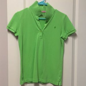 Lilly pulitzer green polo